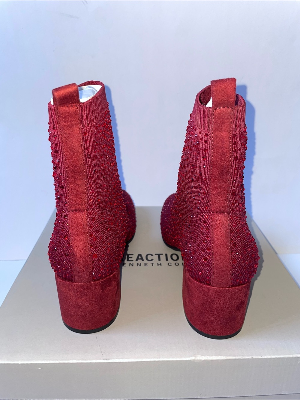 NIB Kenneth Cole size 8M Rida Stretch Boots. 2” heel. - Picture 2 of 7